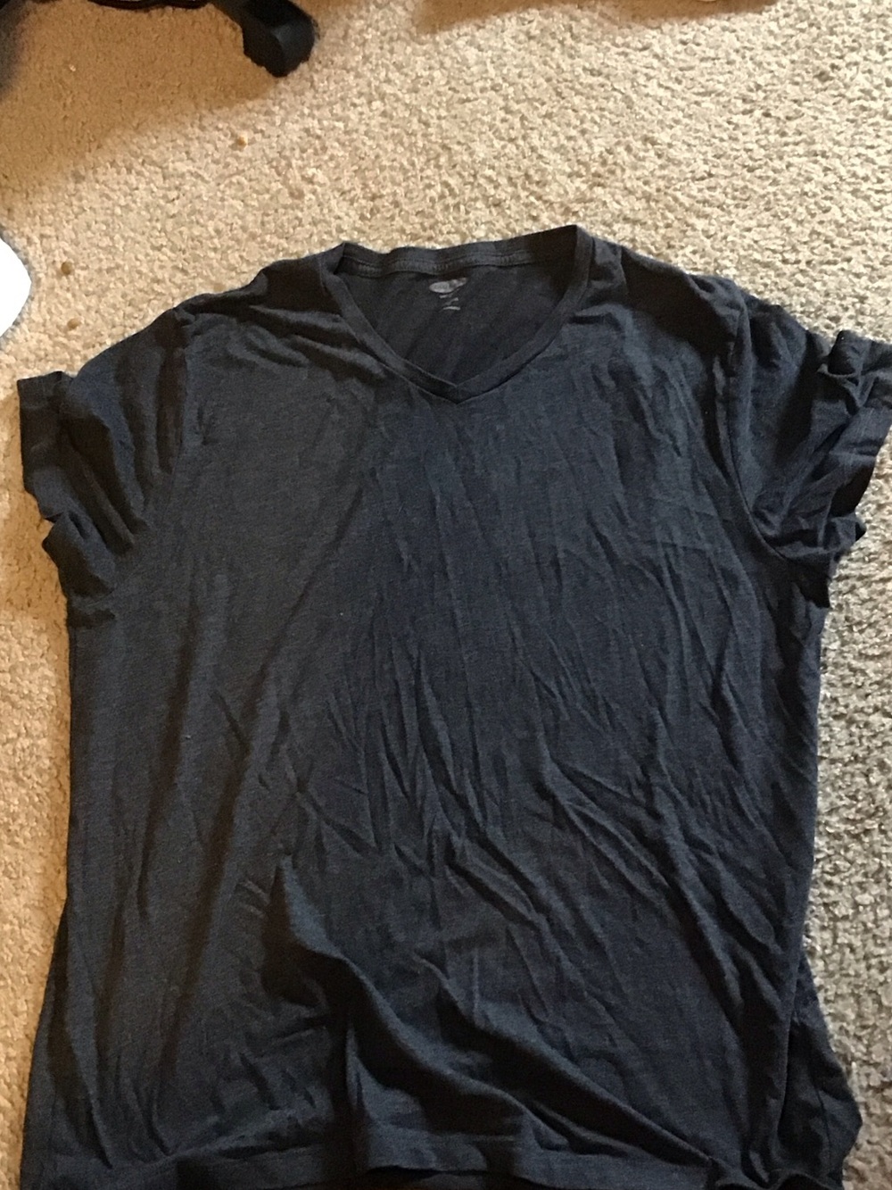 Old Navy Men's Black V-Neck Tee